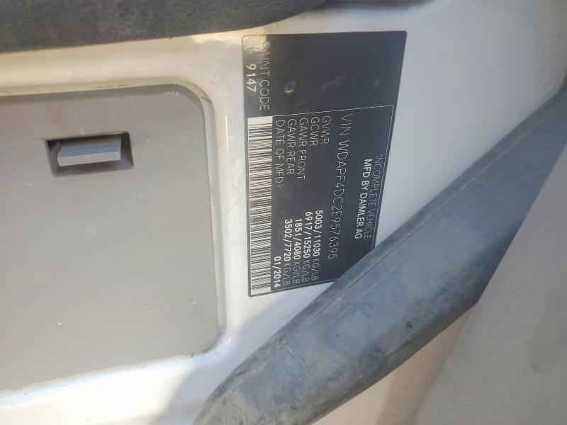63763956 :رقم المزاد ، WDAPF4DC2E9576395 vin ، 2014 Mercedes-benz Sprinter مزاد بيع