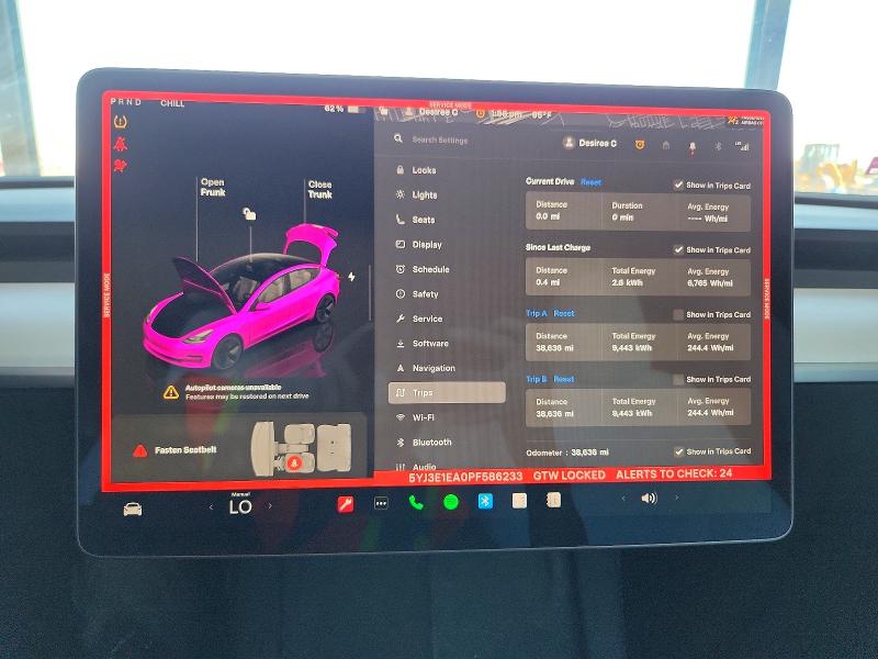 66232626 :رقم المزاد ، 5YJ3E1EA0PF586233 vin ، 2023 Tesla Model 3 مزاد بيع