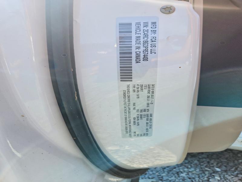 66416966 :رقم المزاد ، 2C4RC1BG3PR574400 vin ، 2023 Chrysler Pacifica مزاد بيع