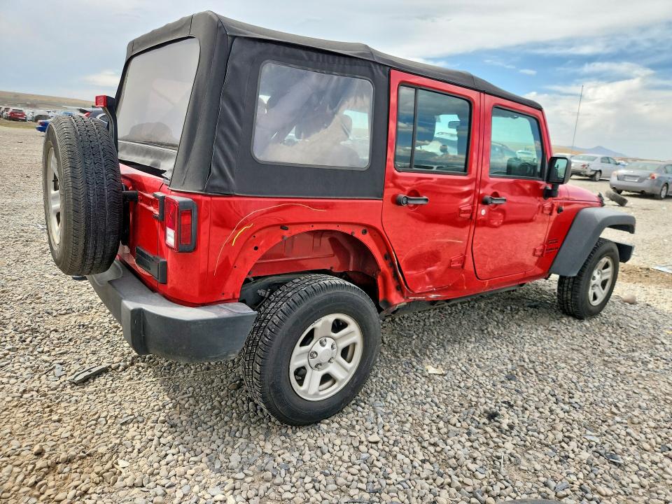 2017 Jeep Wrangler Unlimited მანქანა იყიდება აუქციონზე, vin: 1C4BJWDG5HL542348, აუქციონის ნომერი: 66040216