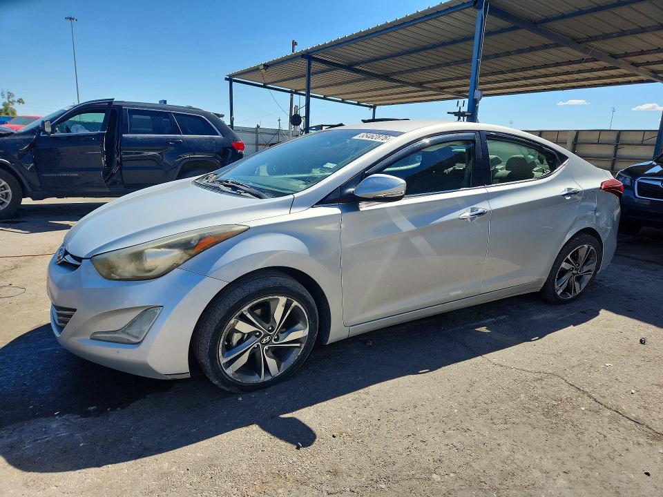 Продаж на аукціоні авто 2014 Hyundai Elantra, vin: KMHDH4AE5EU046091, номер лоту: 65462876
