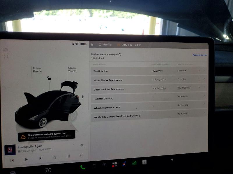 Aukcja sprzedaży 2022 Tesla Model 3, vin: 5YJ3E1EA4NF369684, numer aukcji: 67185136