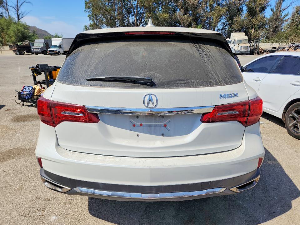 2017 Acura Mdx მანქანა იყიდება აუქციონზე, vin: 5FRYD3H55HB007899, აუქციონის ნომერი: 64896216