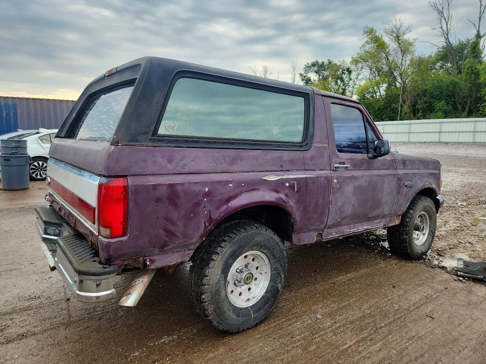 1996 Ford Bronco მანქანა იყიდება აუქციონზე, vin: 1FMEU15H5TLB72960, აუქციონის ნომერი: 67206276