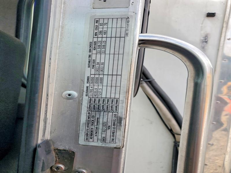 2022 Kenworth Construction მანქანა იყიდება აუქციონზე, vin: 2NKHHM6X8NM482166, აუქციონის ნომერი: 65001956