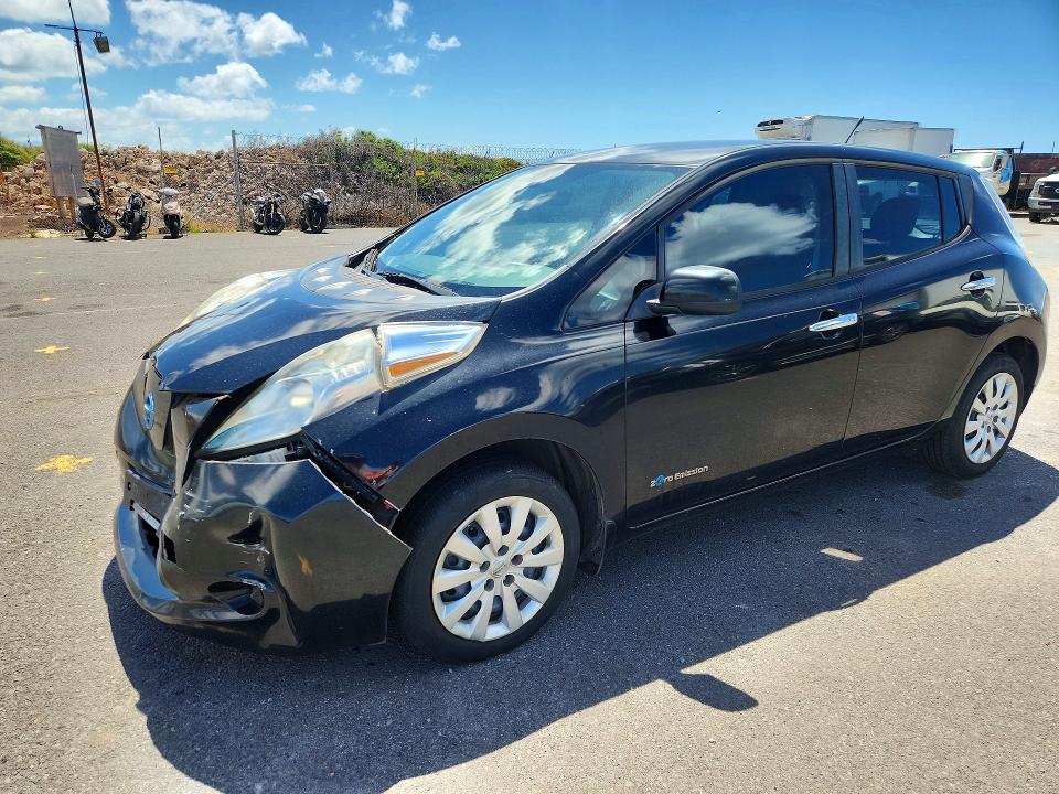2014 Nissan Leaf მანქანა იყიდება აუქციონზე, vin: 1N4AZ0CP0EC331031, აუქციონის ნომერი: 66147916
