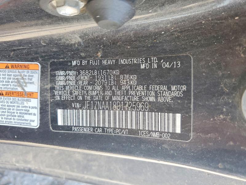Продажа на аукционе авто 2013 Scion Fr-s, vin: JF1ZNAA18D1725969, номер лота: 63723466