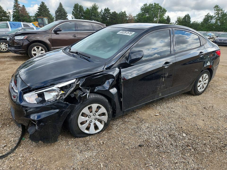 Auction sale of the 2016 Hyundai Accent, vin: KMHCT4AE5GU149847, lot number: 65287576