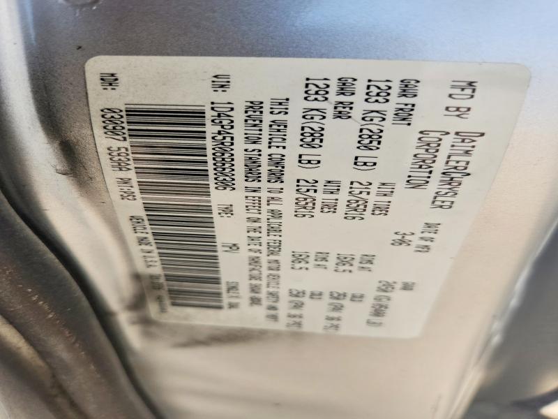 Продаж на аукціоні авто 2006 Dodge Caravan, vin: 1D4GP45R06B660306, номер лоту: 64635736