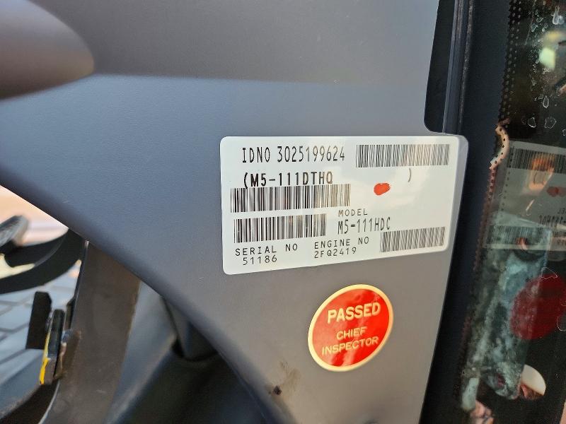 63875506 :رقم المزاد ، 51186 vin ، 2017 Kubota M5111 مزاد بيع