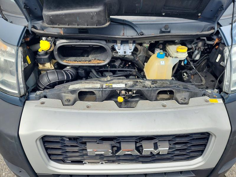 62543786 :رقم المزاد ، 3C6MRVJGXME550357 vin ، 2021 Ram Promaster 3500 مزاد بيع
