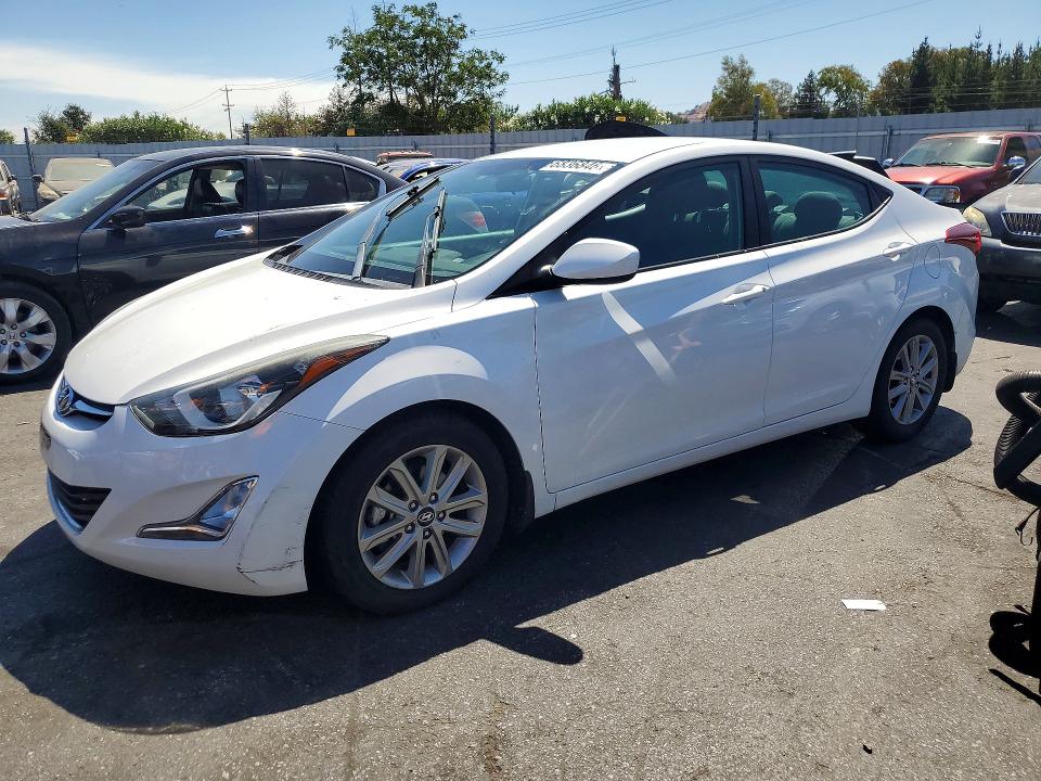Auction sale of the 2016 Hyundai Elantra, vin: 5NPDH4AE8GH661543, lot number: 66836846