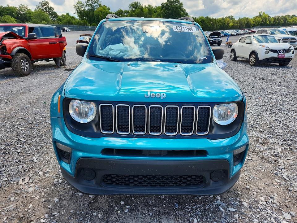 2021 Jeep Renegade მანქანა იყიდება აუქციონზე, vin: ZACNJDAB9MPM32531, აუქციონის ნომერი: 63711906