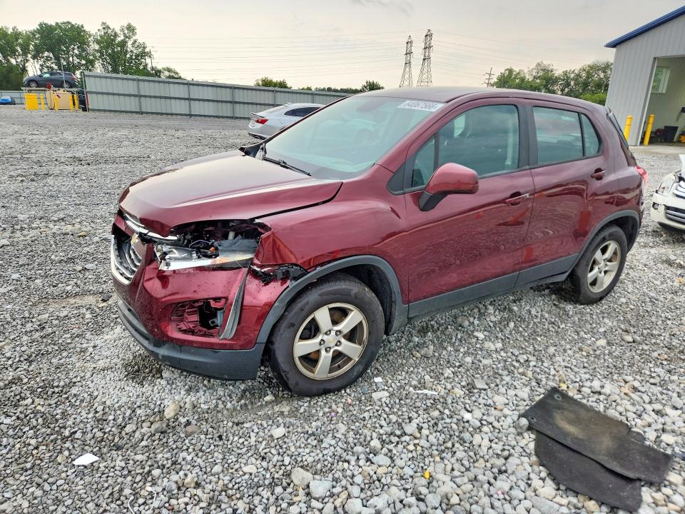 Aukcja sprzedaży 2016 Chevrolet Trax, vin: 3GNCJNSB8GL241752, numer aukcji: 64067566
