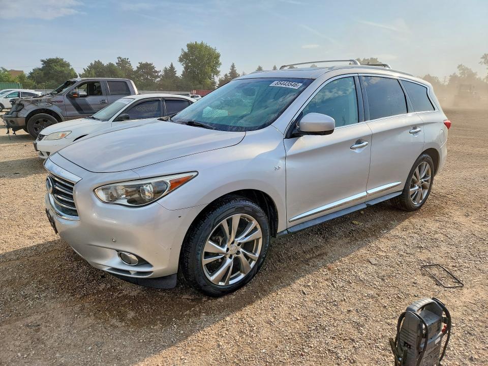 Auction sale of the 2014 Infiniti Qx60, vin: 5N1AL0MM9EC542837, lot number: 65443546