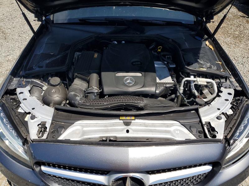 2017 Mercedes-benz C მანქანა იყიდება აუქციონზე, vin: WDDWJ4KB1HF538315, აუქციონის ნომერი: 63772886