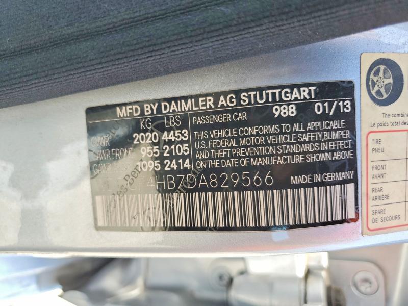 Aukcja sprzedaży 2013 Mercedes-benz C, vin: WDDGF4HB7DA829566, numer aukcji: 64831846