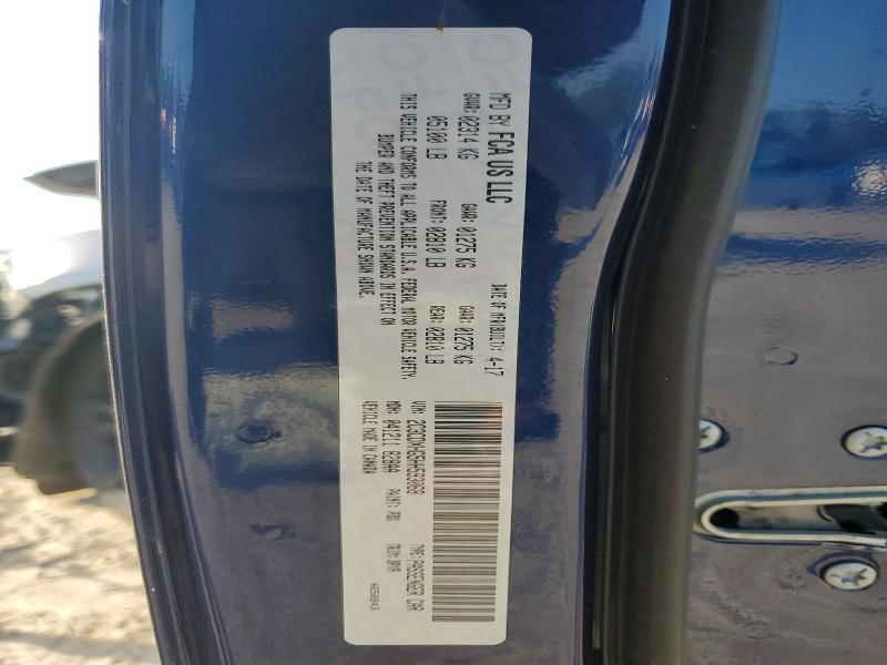 65262526 :رقم المزاد ، 2C3CDXHG5HH593068 vin ، 2017 Dodge Charger مزاد بيع