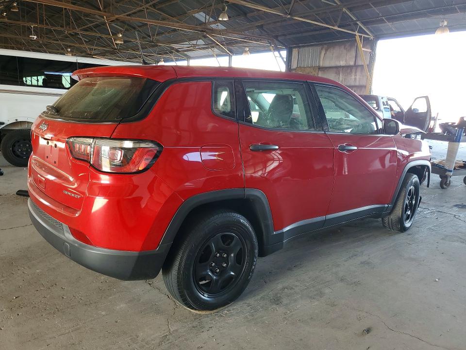 Продаж на аукціоні авто 2017 Jeep Compass, vin: 3C4NJCAB5HT647612, номер лоту: 65733116