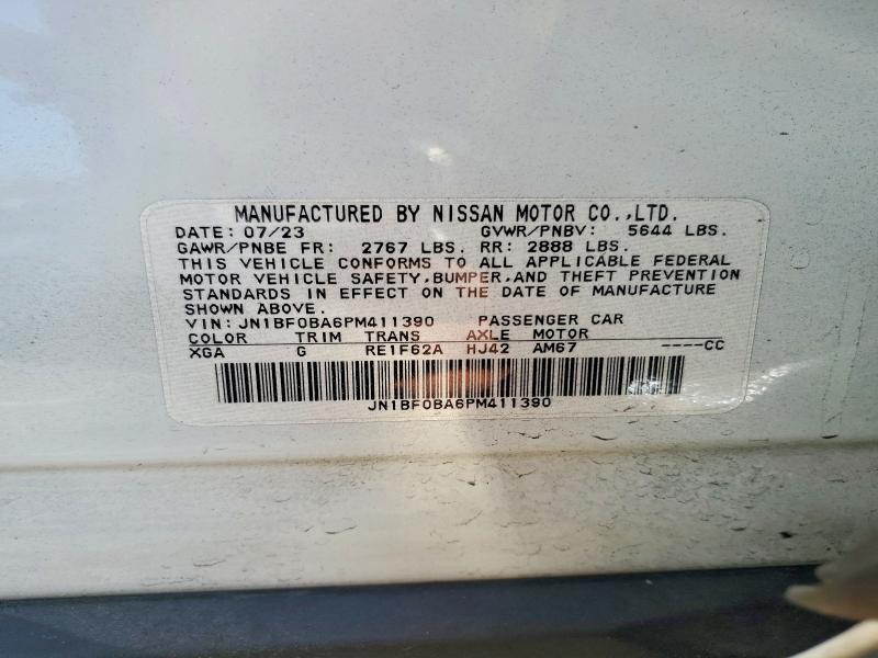 Продажа на аукционе авто 2023 Nissan Ariya, vin: JN1BF0BA6PM411390, номер лота: 65195126