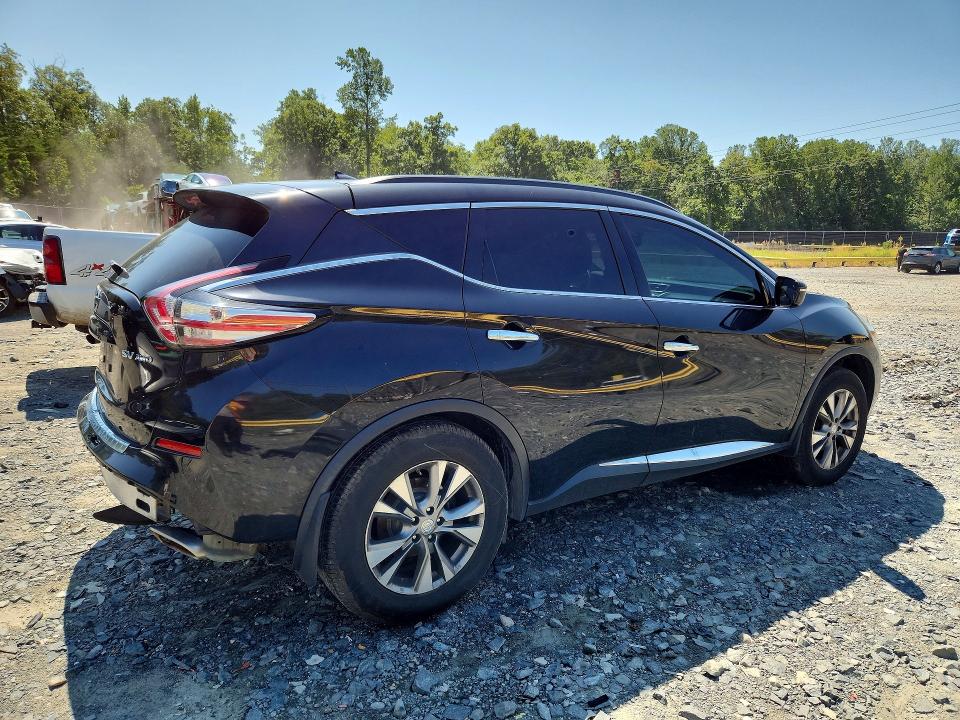2015 Nissan Murano მანქანა იყიდება აუქციონზე, vin: 5N1AZ2MH3FN210427, აუქციონის ნომერი: 64595686