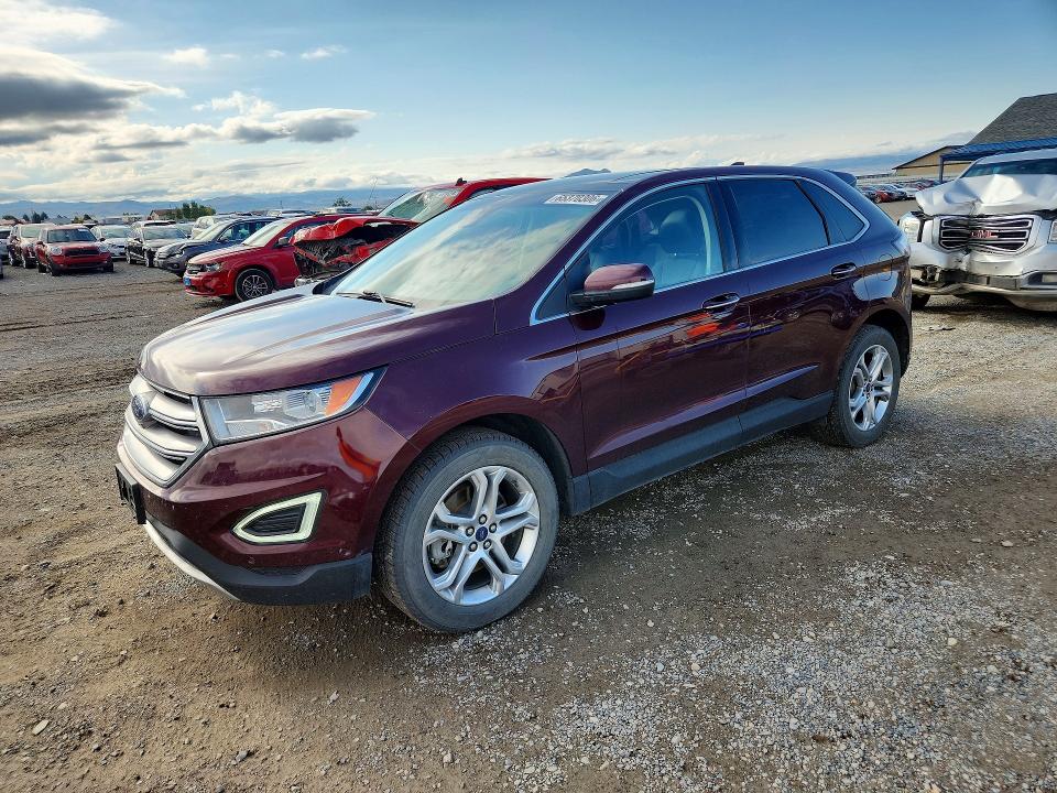 2017 Ford Edge მანქანა იყიდება აუქციონზე, vin: 2FMPK4K9XHBC10333, აუქციონის ნომერი: 65370306