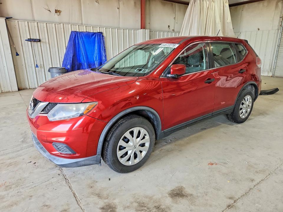 2016 Nissan Rogue მანქანა იყიდება აუქციონზე, vin: KNMAT2MV1GP669571, აუქციონის ნომერი: 64672276