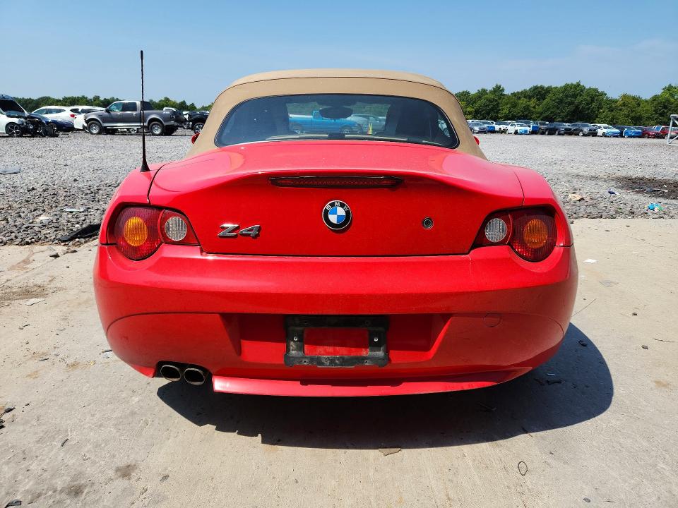 66087446 :رقم المزاد ، 4USBT53413LT24552 vin ، 2003 Bmw Z4 مزاد بيع