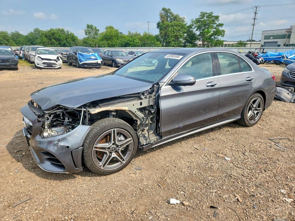 Auction sale of the 2021 Mercedes-benz C, vin: W1KWF8EB3MR622827, lot number: 63880496