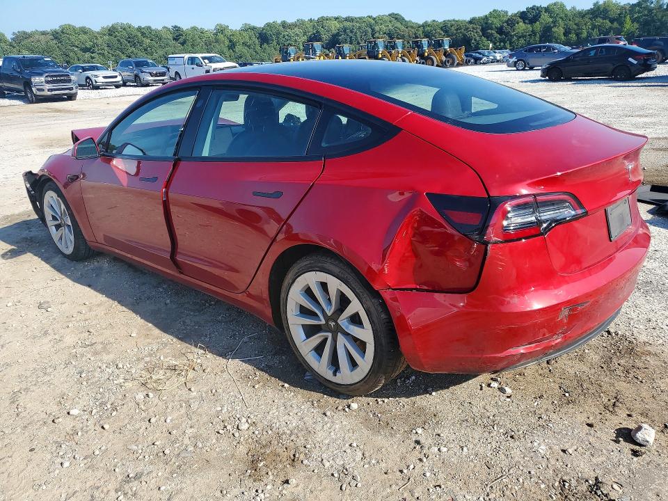 65753946 :رقم المزاد ، 5YJ3E1EA0NF370766 vin ، 2022 Tesla Model 3 مزاد بيع