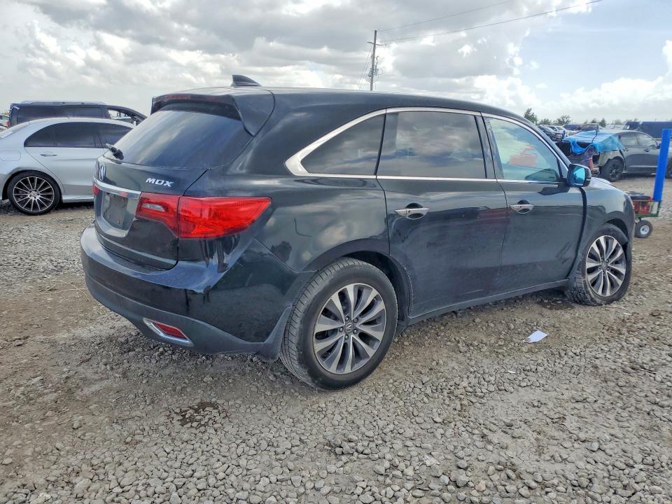 65212696 :رقم المزاد ، 5FRYD3H44FB004061 vin ، 2015 Acura Mdx مزاد بيع