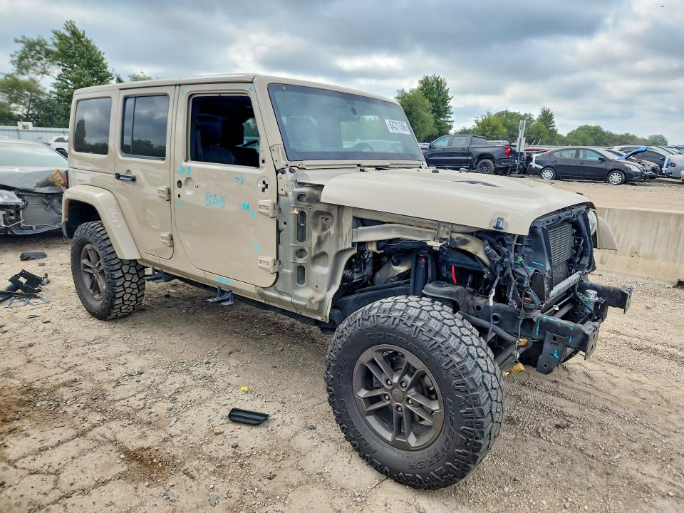 Aukcja sprzedaży 2016 Jeep Wrangler Unlimited, vin: 1C4BJWEG6GL260829, numer aukcji: 64371566