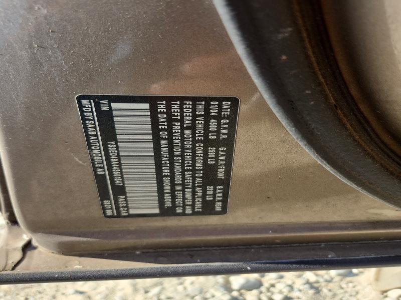 2004 Saab 9-5 მანქანა იყიდება აუქციონზე, vin: YS3ED49A443501547, აუქციონის ნომერი: 65114276
