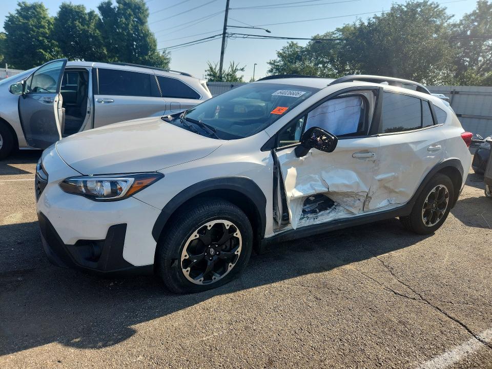 64026606 :رقم المزاد ، JF2GTAPC3M8217840 vin ، 2021 Subaru Crosstrek مزاد بيع
