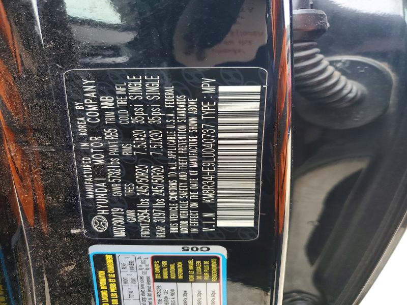 Aukcja sprzedaży 2020 Hyundai Palisade, vin: KM8R34HE9LU040737, numer aukcji: 65116886
