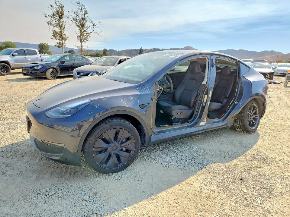 66390586 :رقم المزاد ، 7SAYGDED3SF317702 vin ، 2025 Tesla Model Y مزاد بيع