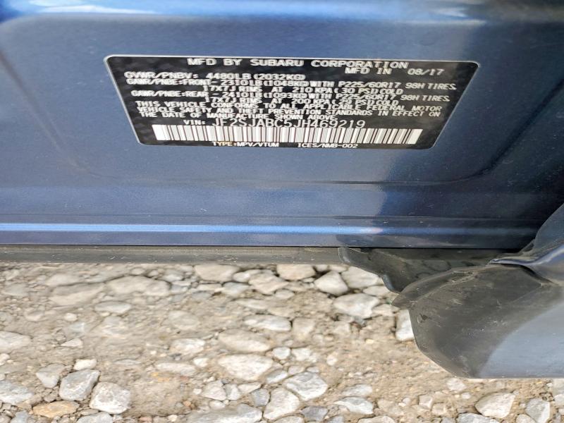 Продажа на аукционе авто 2018 Subaru Forester, vin: JF2SJABC5JH469219, номер лота: 64931246