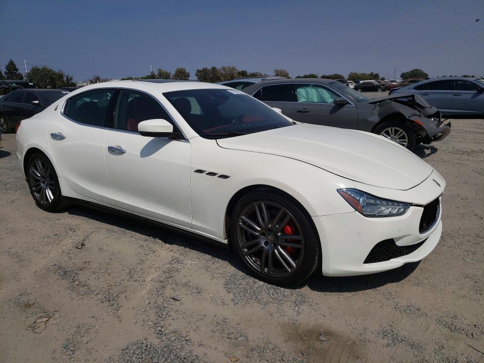 67307256 :رقم المزاد ، ZAM57RTS2H1217053 vin ، 2017 Maserati Ghibli مزاد بيع