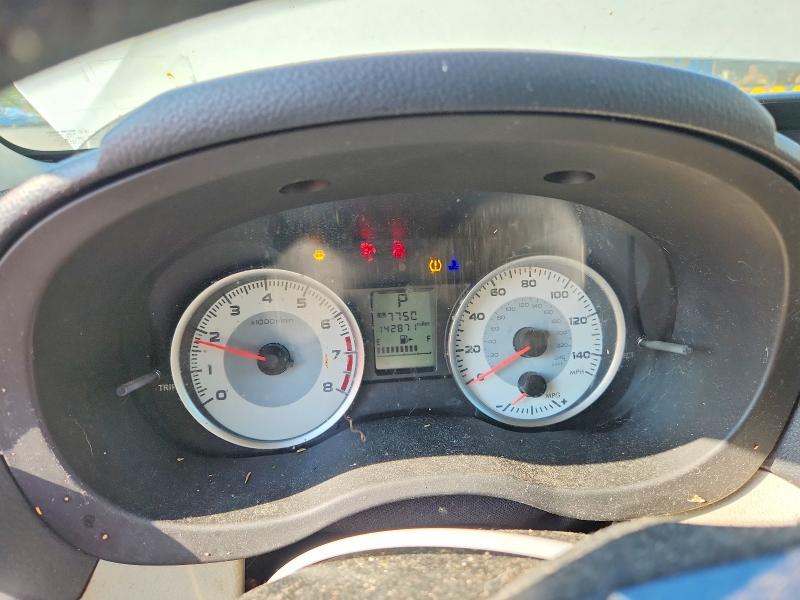 2013 Subaru Impreza მანქანა იყიდება აუქციონზე, vin: JF1GPAL66D2870187, აუქციონის ნომერი: 65652426