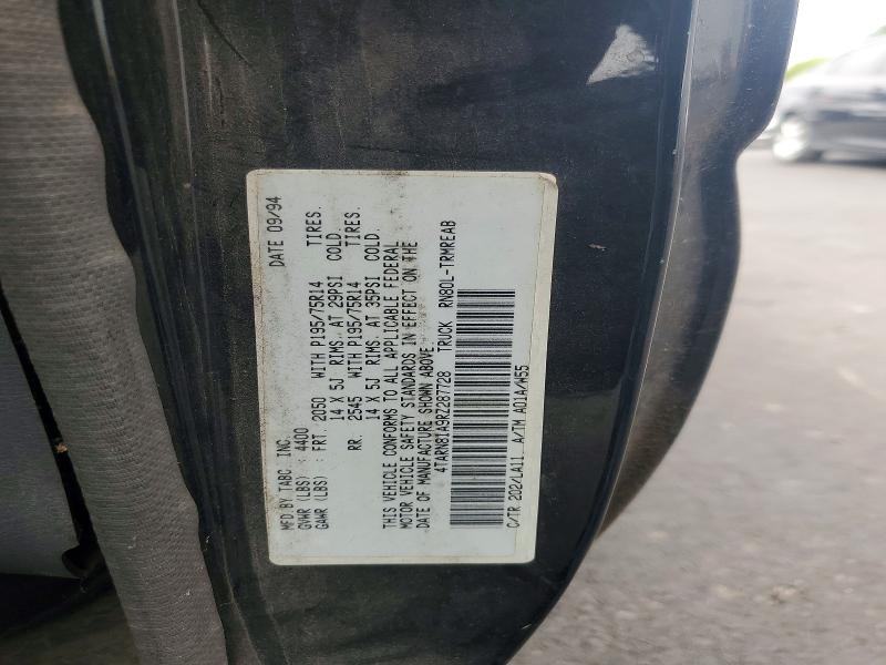 Aukcja sprzedaży 1994 Toyota Pickup, vin: 4TARN81A9RZ287728, numer aukcji: 64694516