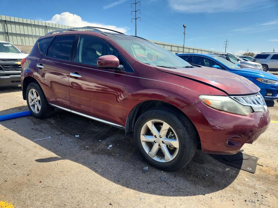 67169186 :رقم المزاد ، JN8AZ18U69W103705 vin ، 2009 Nissan Murano مزاد بيع