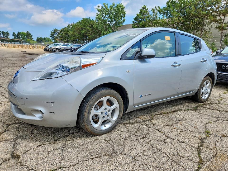 Aukcja sprzedaży 2012 Nissan Leaf, vin: JN1AZ0CP6CT020729, numer aukcji: 63606606