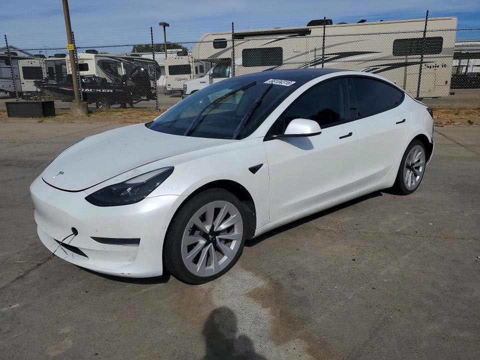 Продажа на аукционе авто 2022 Tesla Model 3, vin: 5YJ3E1EA1NF297570, номер лота: 66104316