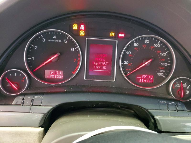 Aukcja sprzedaży 2003 Audi A4, vin: WAULC68E73A214759, numer aukcji: 65468526