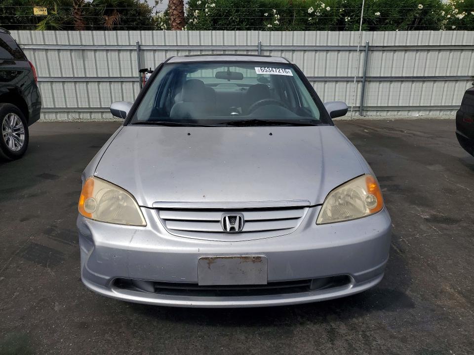 2001 Honda Civic მანქანა იყიდება აუქციონზე, vin: 1HGES25781L027529, აუქციონის ნომერი: 65347216