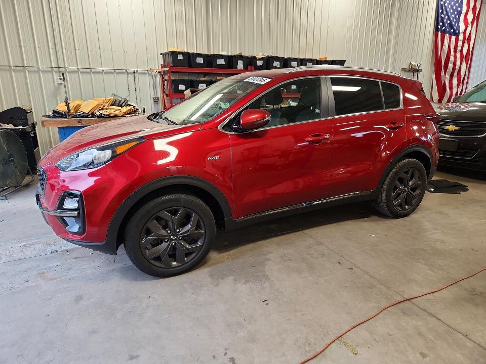 64604346 :رقم المزاد ، KNDP6CAC8M7876660 vin ، 2021 Kia Sportage مزاد بيع