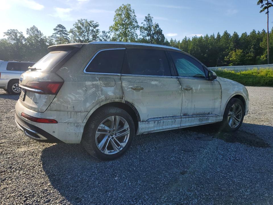 2022 Audi Q7 მანქანა იყიდება აუქციონზე, vin: WA1LXBF79ND016927, აუქციონის ნომერი: 64045496