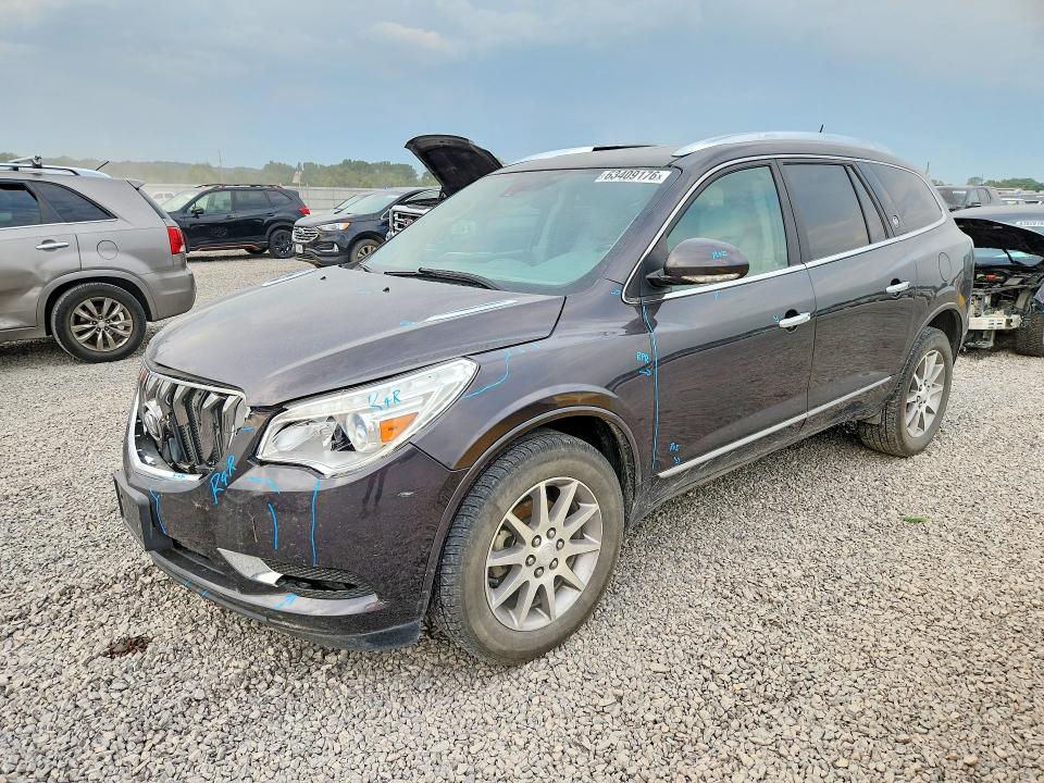 63409176 :رقم المزاد ، 5GAKRBKD4FJ341156 vin ، 2015 Buick Enclave مزاد بيع