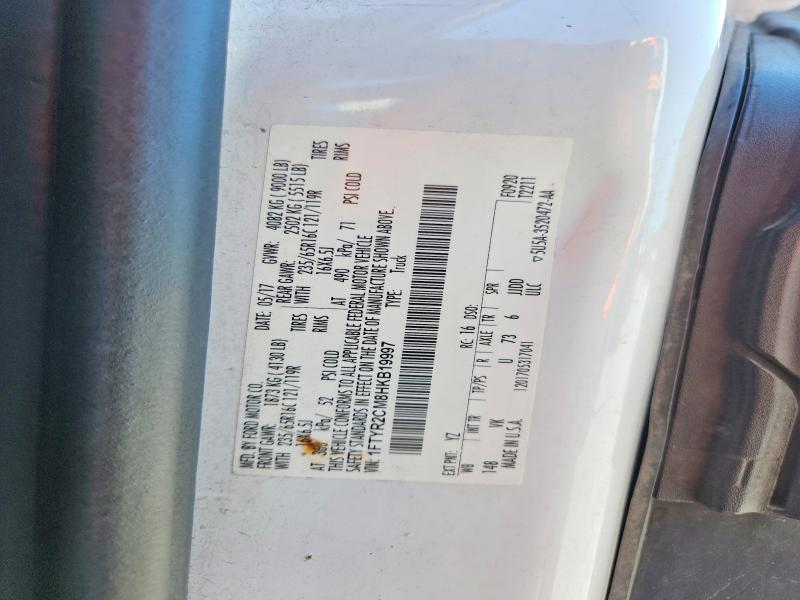 2017 Ford Transit მანქანა იყიდება აუქციონზე, vin: 1FTYR2CM8HKB19997, აუქციონის ნომერი: 65059806