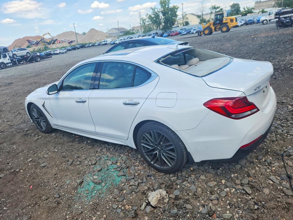2019 Genesis G70 მანქანა იყიდება აუქციონზე, vin: KMTG44LA2KU031679, აუქციონის ნომერი: 64951046